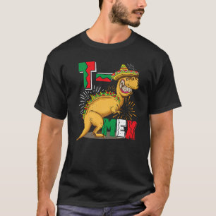Camiseta T Mex Tacosaurus Rex Taco Cinco De Mayo Dinosaur M