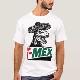 Camiseta T-MEX Tricolor Mariachi Dinosaur Streetwe