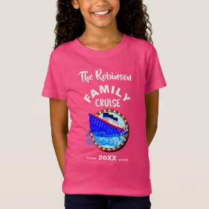 Camiseta T- Personalizada para crucero de vacaciones de cru