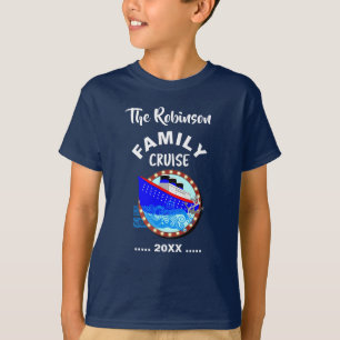 Camiseta T- Personalizada para crucero de vacaciones de cru