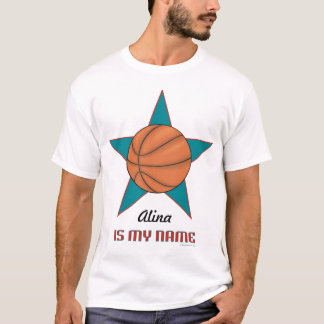 Camiseta T personalizado del baloncesto del niño… -