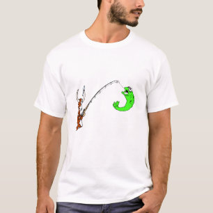 Camiseta T pesquero divertido