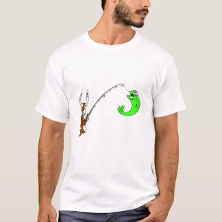 Camiseta T pesquero divertido