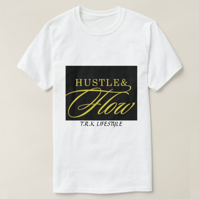 CAMISETA T.R.K HUSTLE & FLOW (Diseño del anverso)