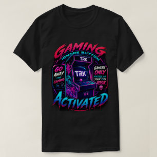 CAMISETA T.R.K RETRO ACTION GAMER ACTIVADA