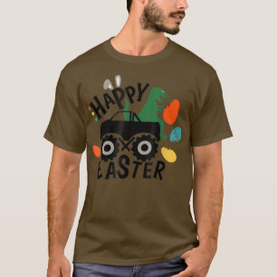 Camiseta T Re Happy Easter Monster Truck Boys Easter Egg