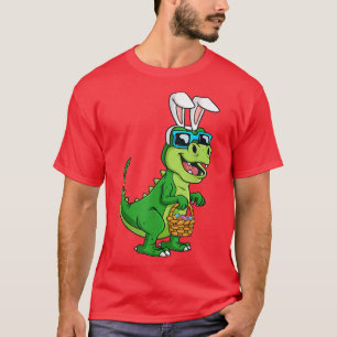 Camiseta T Re Semana Santa Bunny With Eggets Cesta Funny Di