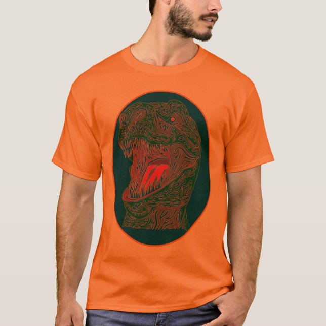 Camiseta T-rex (Anverso)