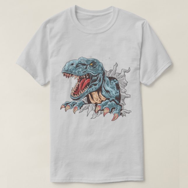 Camiseta T-Rex (Diseño del anverso)