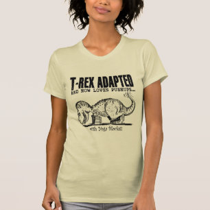 Camiseta T-Rex ama pectorales