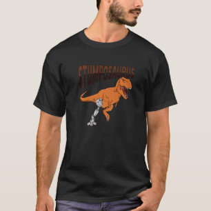 Camiseta T Rex Amputee Chiste Leg Dinosaurio Prostético par