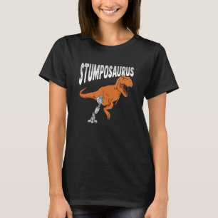 Camiseta T Rex Amputee Chiste Leg Dinosaurio Prostético par