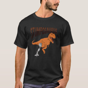 Camiseta T Rex Amputee Chiste Leg Dinosaurio Prostético par