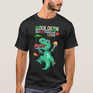 Camiseta T Rex Bouldering y Rock Climbing