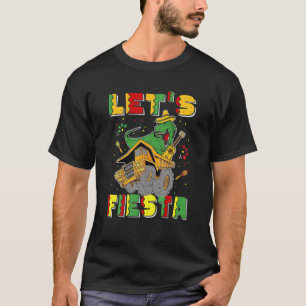 Camiseta T Rex Cinco De Mayo Tyrannosaurus Dinosaur Lets Fi