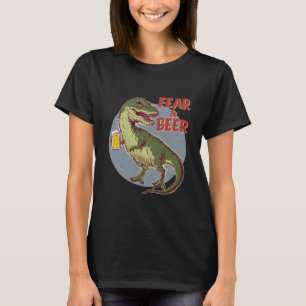 Camiseta T-Rex con cerveza Tee