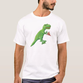 Camiseta T-Rex con la pizza