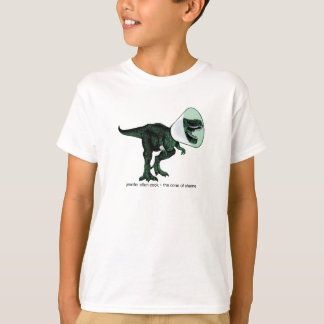 Camiseta T-Rex Cono de la Vergüenza 2 niños T