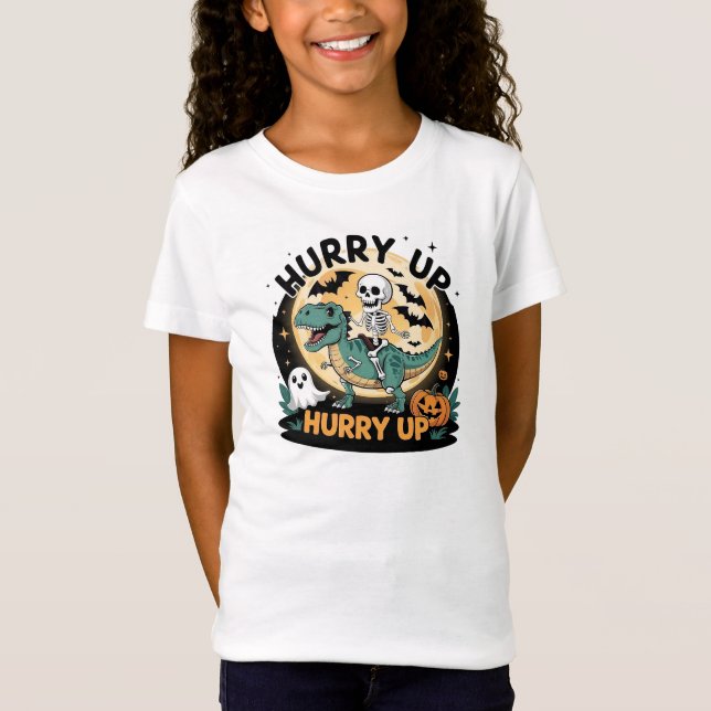 Camiseta T-Rex de Halloween (Anverso)