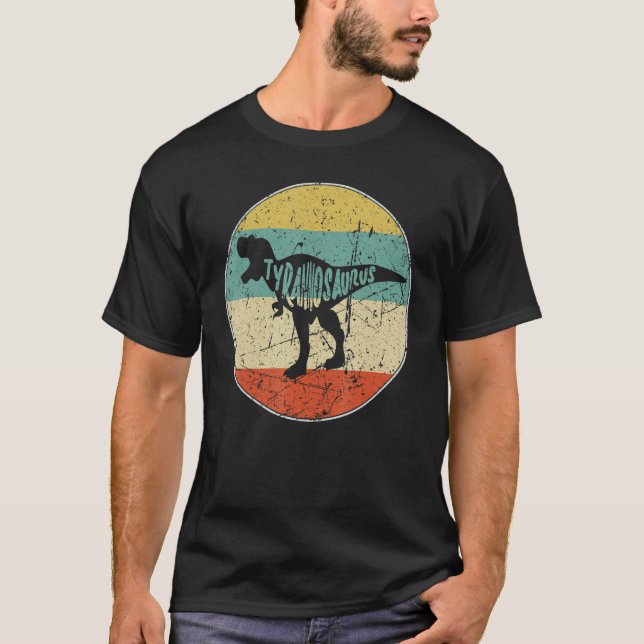 Camiseta T Rex Dinosaur Streetwear Retro Paleontologist Tyr (Anverso)