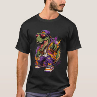 Camiseta t rex dinosaurio