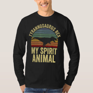 Camiseta T Rex Dinosaurio Espíritu Animal Paleontólogo Tyra