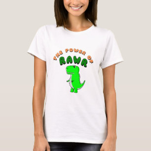 Camiseta T-Rex El Poder De RAWR