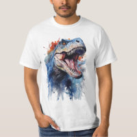 T-Rex en Fiesta de Colores