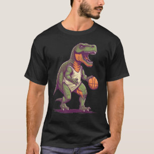Camiseta T Rex entrenador de baloncesto Dino Trex Rex Sport