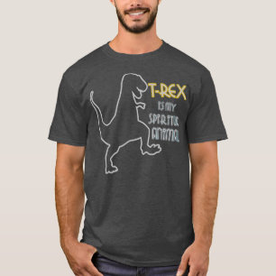 Camiseta T rex es mi animal espiritual