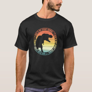 Camiseta T-Rex es mi animal espiritual que entretiene dinos