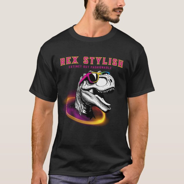 Camiseta T-Rex Fashion (Anverso)