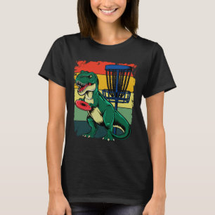 Camiseta T Rex Frisbee Dinosaur Recreativo Lanzador Dino Di