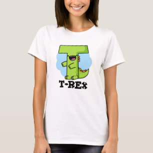 Camiseta T-Rex Funny Alphabet Dinosaur Pun