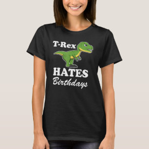 Camiseta T Rex Hates Cita Brazos Dino Trex