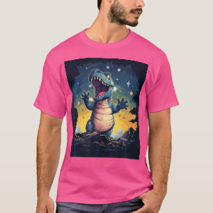 Camiseta T-Rex Llegando A Las Estrellas
