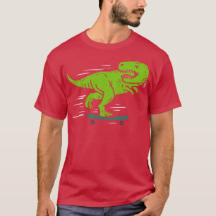 Camiseta T Rex Longboarding Longboard Skater