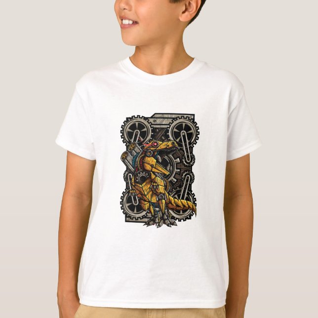 Camiseta T-Rex Mech (Anverso)