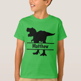 Camiseta T-Rex personalizado