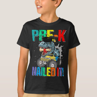 Camiseta T Rex Pre-K Lantó Graduación De Ti De 2022 Din