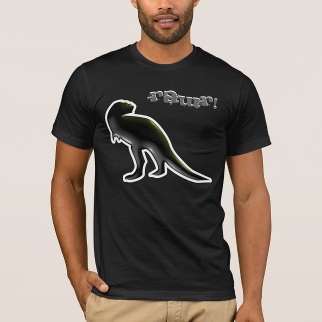 Camiseta ¡T-Rex Rawr! (Anverso)
