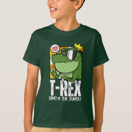 Camiseta T-rex - Rey de la Selva