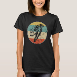 Camiseta T Rex Skull Tyrannosaurus Rex Bones Vintage Distan