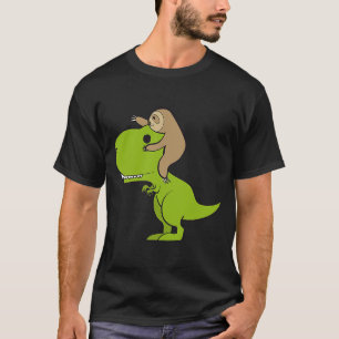 Camiseta T Rex Sloth Friends Tyrannosaurus Prehistórico