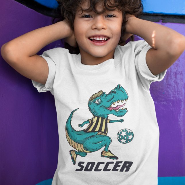 Camiseta T-Rex Soccer Player Sports (Subido por el creador)
