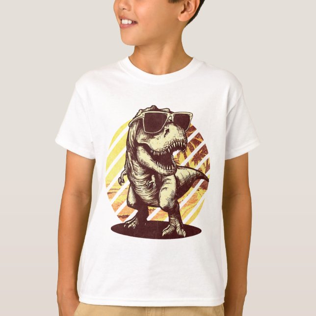 Camiseta T-Rex Summer Veraniego (Anverso)