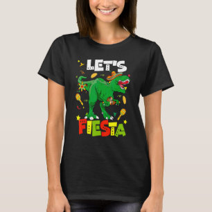 Camiseta T-Rex Tacosaurus Cinco De Mayo Sombrero Dinosaurio