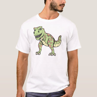 Camiseta ¡T-rex!  ¡Texto!