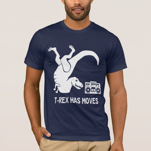 Camiseta T-Rex tiene movimientos (Anverso)