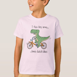 Camiseta T-Rex tiny arms: dutch bikes
